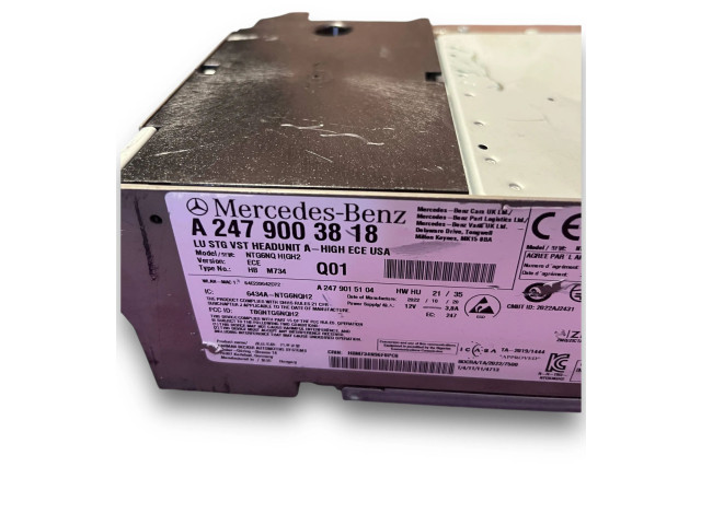 Блок комфорта NR556, A2479003818   Mercedes-Benz GLB x247   