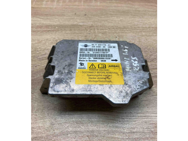 Блок подушек безопасности 3451779 Mini One - Cooper Clubman R55