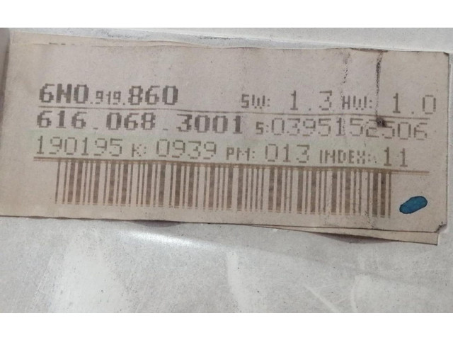 Панель приборов 6N0919860   Volkswagen Polo       