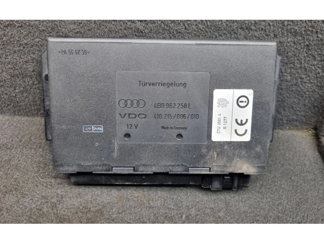 Блок комфорта 4B0962258L Audi A6 S6 C5 4B