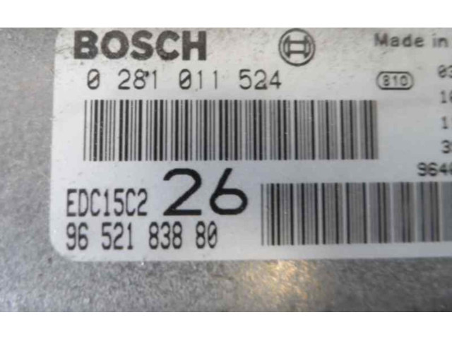 Řídící jednotka 0281011524 Citroen Berlingo