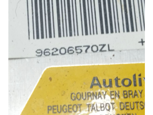 Подушка безопасности водителя 96206570ZL Peugeot 306