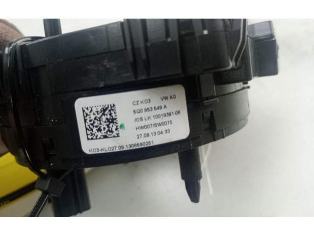 Подрулевой шлейф SRS 5Q0953549A, 5Q0953549C   Audi A3 S3 8V