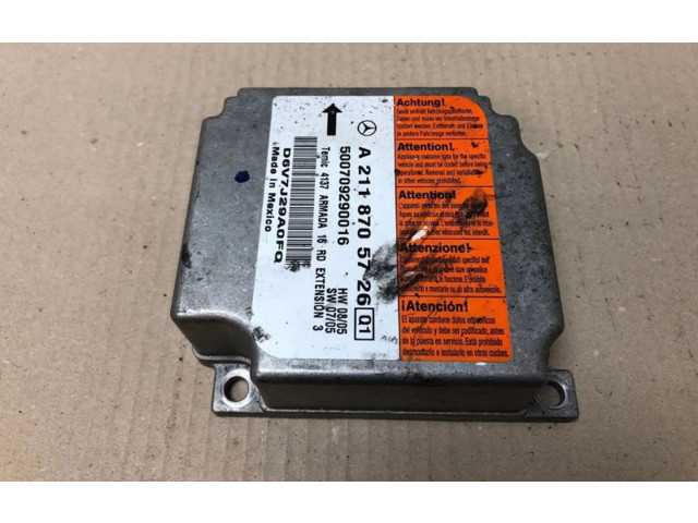 Блок подушек безопасности A2118705726, A2118705726   Mercedes-Benz E AMG W211