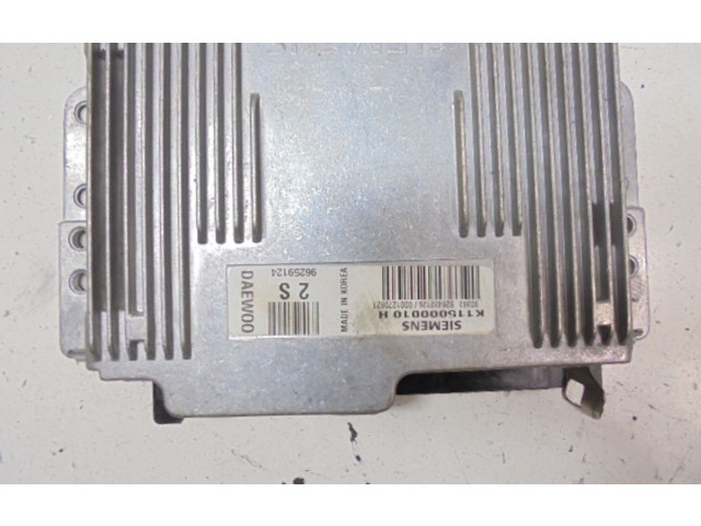 Блок управления двигателем Блок управления 96259124, 96259124 Chevrolet Matiz