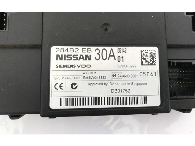 Блок комфорта 284B2EB30A   Nissan Pathfinder R51   