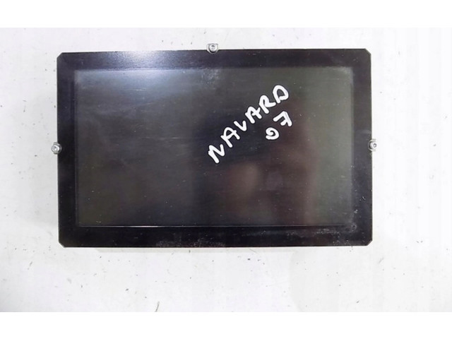 Экран/ дисплей / маленький экран    Nissan Navara D40       