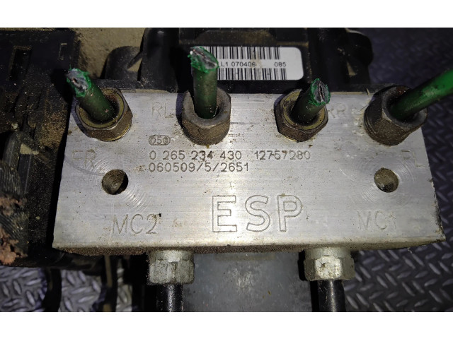 Блок АБС 0265950538, 12757280   Saab  9-5  2006 - 2010 года