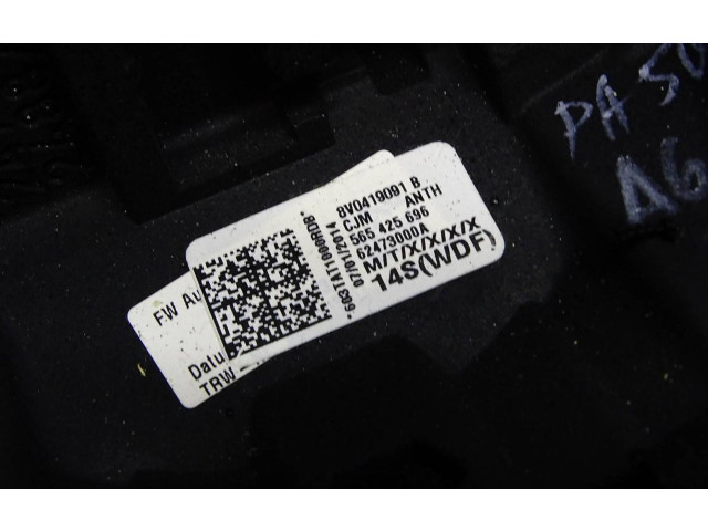 Руль Audi A3 S3 A3 Sportback 8P 2005 - 2013 года 8V0419091B, 62473000A