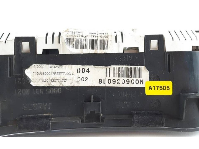 Спидометр (приборный щиток) 8L0920900N, 8L0920900 Audi A3 S3 8L