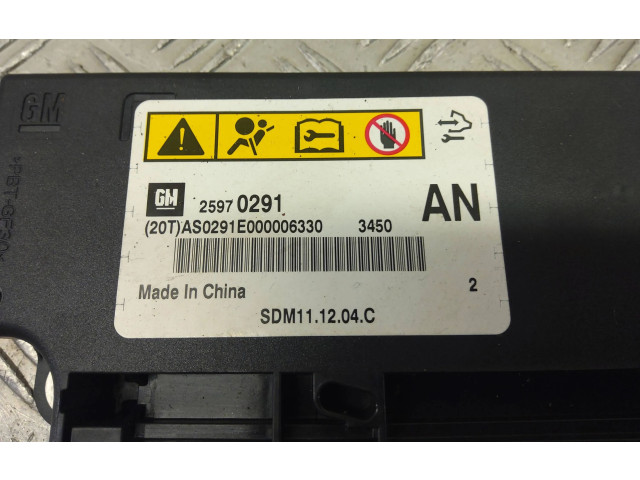 Блок управления надувных подушек 25970291 Vauxhall Antara