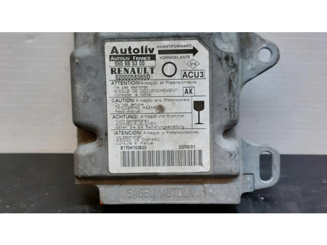 Блок подушек безопасности 8200058365   Renault Twingo I