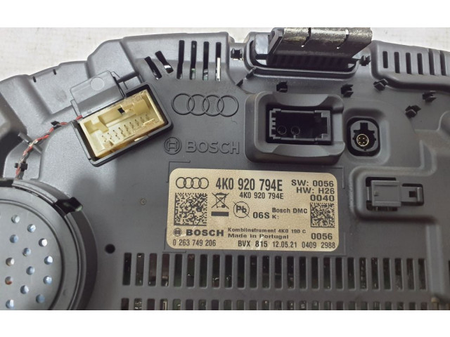 Панель приборов 4K0920794E Audi A6 S6 C8 4K