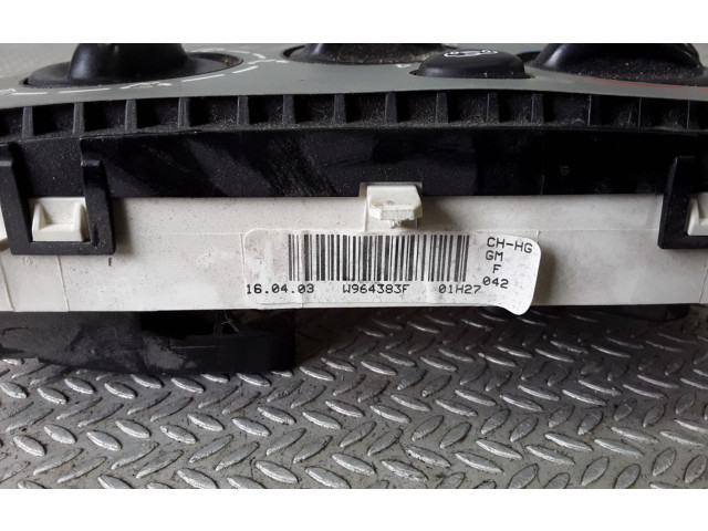 Блок управления климат-контролем W964383F   Opel Vivaro