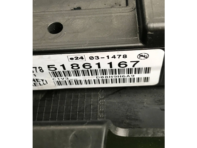 Блок комфорта 51861167, D08H9H6A9   Fiat Punto Evo   