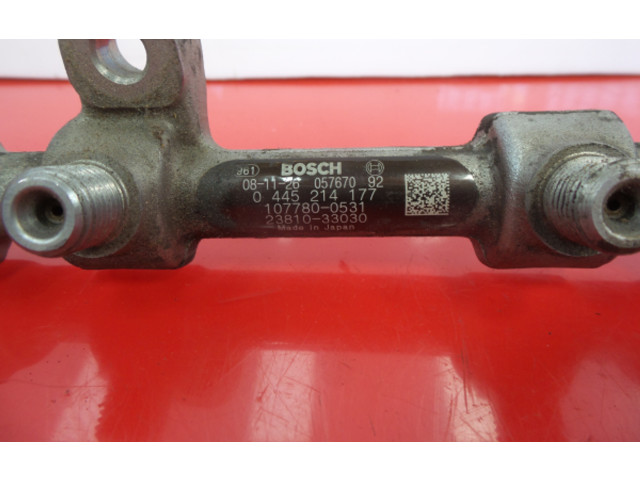 Vstřikovací lišta 0445214177, 107780-0531 Toyota Auris 150