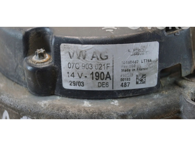 Генератор 07C903021F   Volkswagen Phaeton      