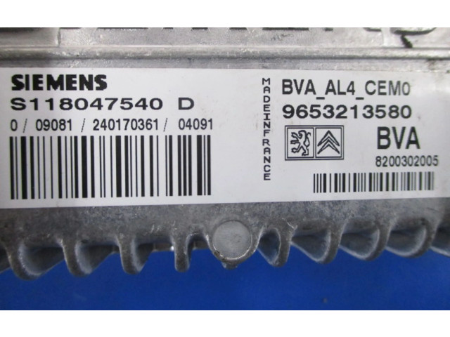 Řídící jednotka 9653213580, 9653213580 Audi A6 S6 C8 4K 2004