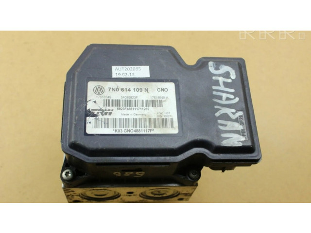 Блок АБС 7N0614109N Volkswagen Sharan 2011- года