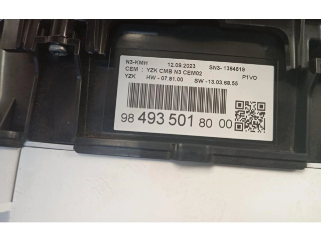 Панель приборов 9849350180   Opel Combo D       