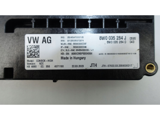 Блок управления 8W0035284J, 8W0035284J Volkswagen Golf VII