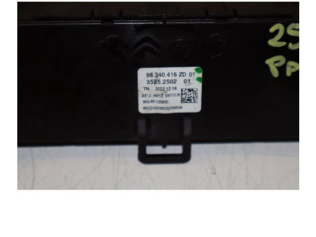 Блок управления климат-контролем 98340416ZD   Peugeot Partner III