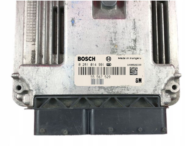 Блок управления двигателя 55567529, 0281014991   Saab 9-5