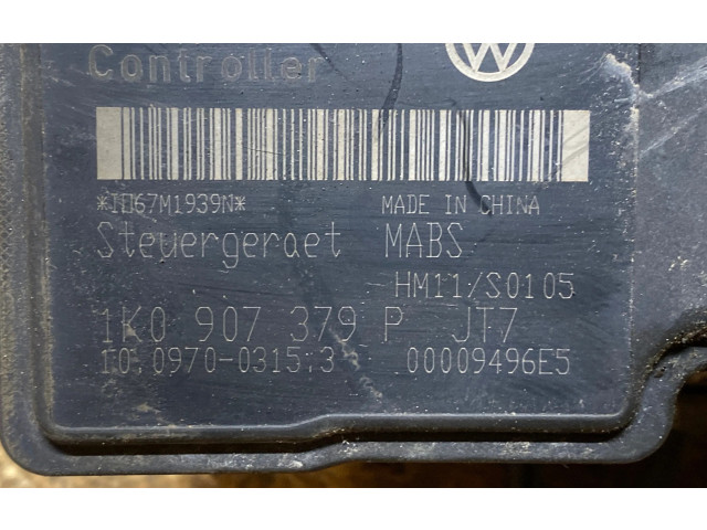 Блок АБС 1K0907379P, 00009496E5 Volkswagen Jetta V 2005 - 2010 года