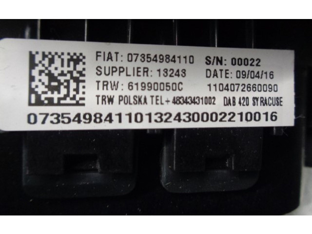 Подушка безопасности водителя 07354984110   Ford Ka