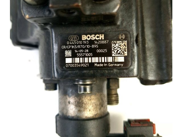 Vstřikovací čerpadlo 0445010193, CRCP1H3R7010-89S Opel Astra J A 20 DTH
