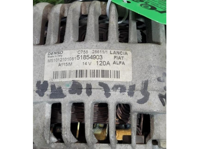 Генератор 52003527, 52003527 Alfa Romeo Giulietta