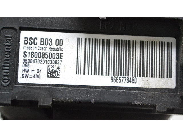   Pojistková skříňka 9665778480   Citroen Berlingo 2010