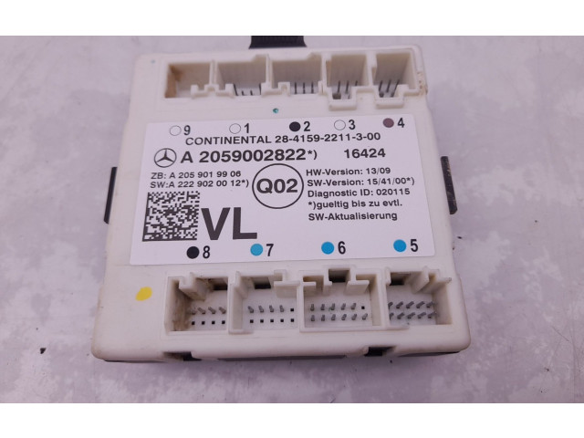 Блок управления A2059002822   Mercedes-Benz GLC X253 C253