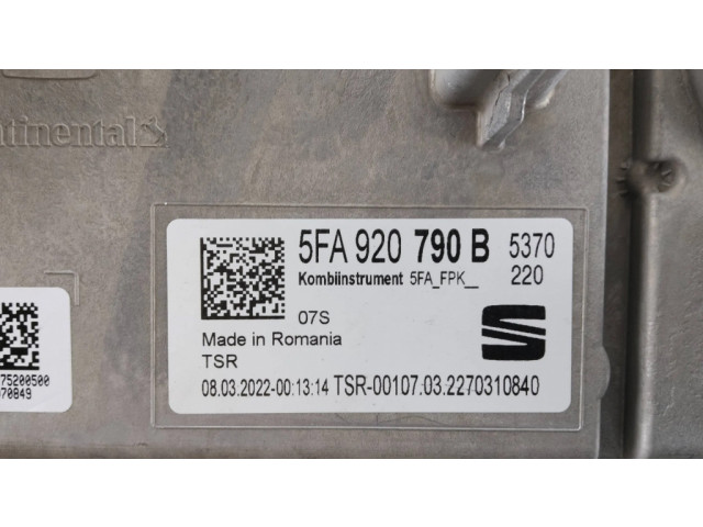 Панель приборов 5FA920790B, 2270310840   Seat Leon IV       