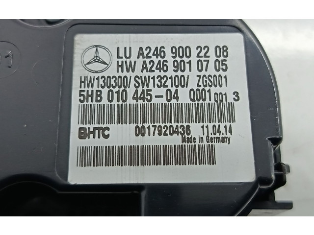 Блок управления климат-контролем A2469002208, A2469010705   Mercedes-Benz A W176