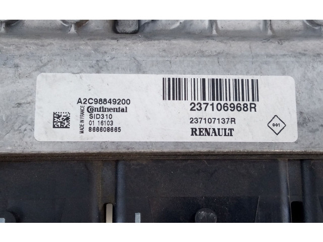 Блок управления двигателя 237206968R, 237107137R Dacia Lodgy