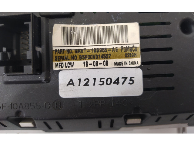 Дисплей 8A6T18B955AE Ford Fiesta