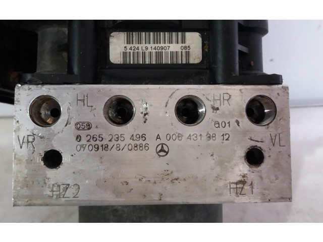 Блок АБС a0064313812 Mercedes-Benz A W169 2004 - 2012 года