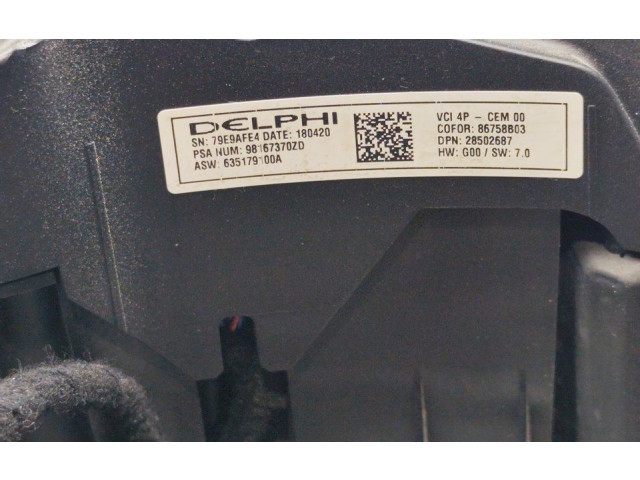 Руль Citroen C4 II Picasso 2013-2018 года 98170713ZD