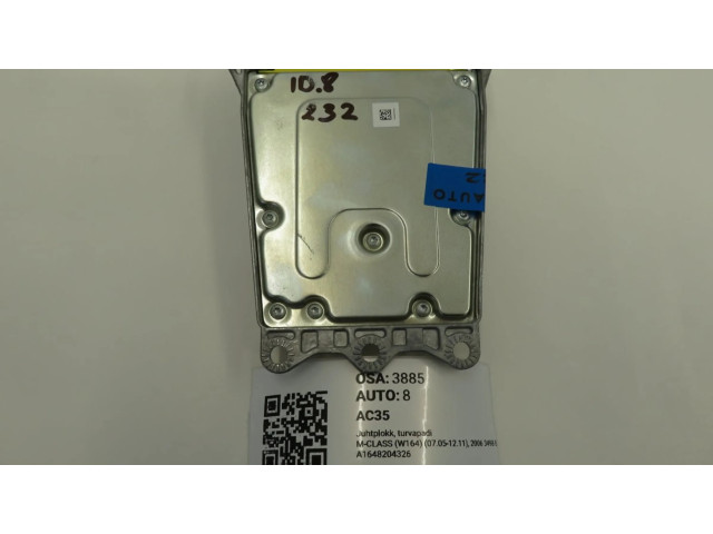 Блок подушек безопасности A1648204326 Mercedes-Benz ML W164