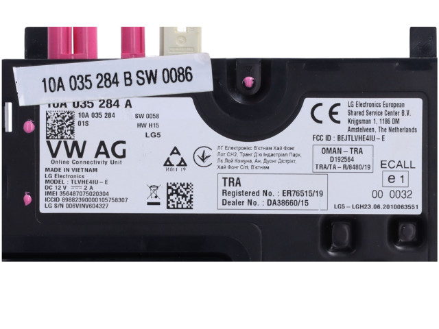 Sonstige Steuergeräte / Module 10A035284B Volkswagen ID.3