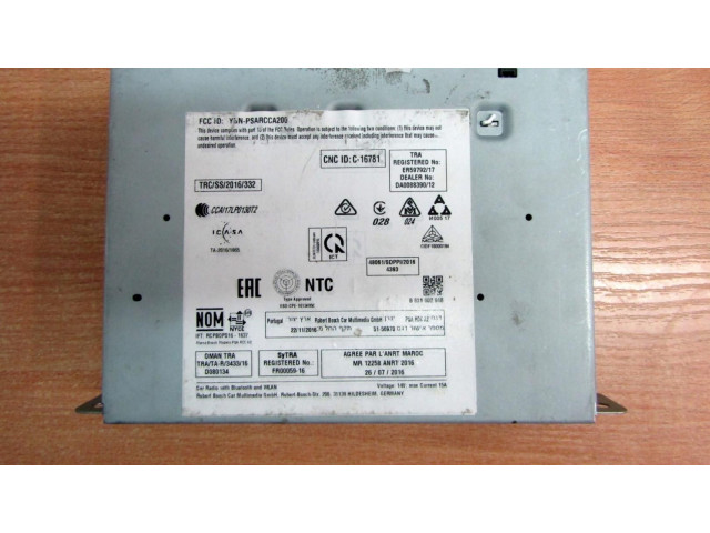 Рулевая рейка  Радио/ проигрыватель CD/DVD / навигация 9824005980   Citroen DS7 Crossback 2017 -  года