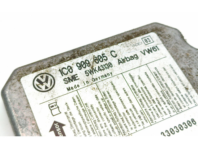 Блок подушек безопасности 1C0909605C, 5WK43130   Volkswagen Golf Sportsvan