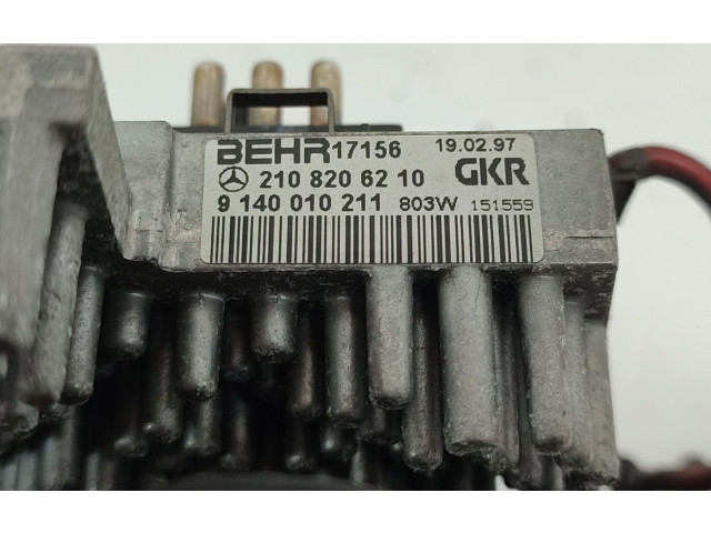 Вентилятор печки    2108206210, 9140010211   Mercedes-Benz E W210
