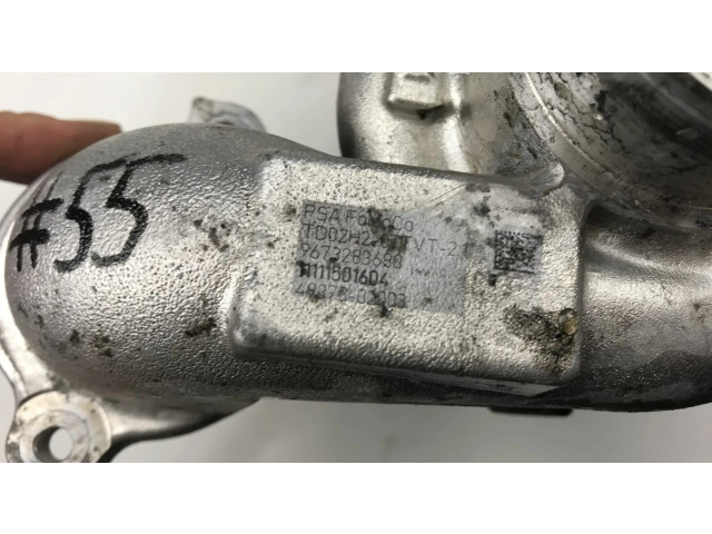 Turbodmychadlo Турбина 9673283690 Citroen Berlingo 1.6 9HP (DV6DTED)