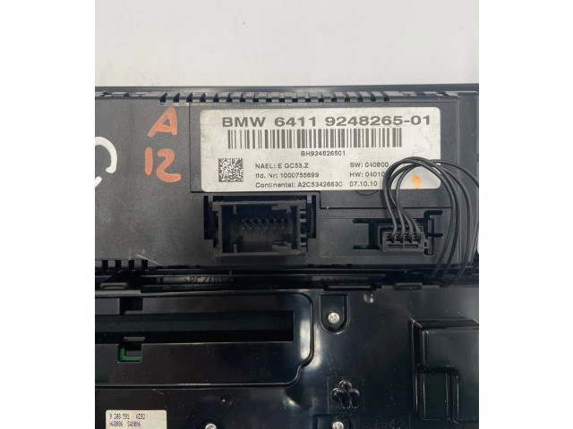 Блок управления климат-контролем 9248265, 1000755899   BMW X3 F25