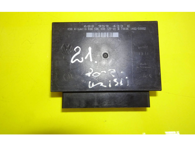 Блок комфорта 6Q0959433E Skoda Fabia Mk1 (6Y)