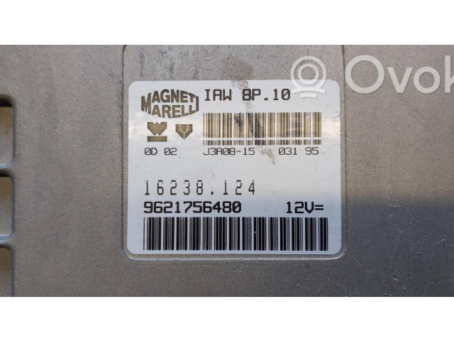 Блок управления двигателя 9621756480, 16238124 Peugeot 306