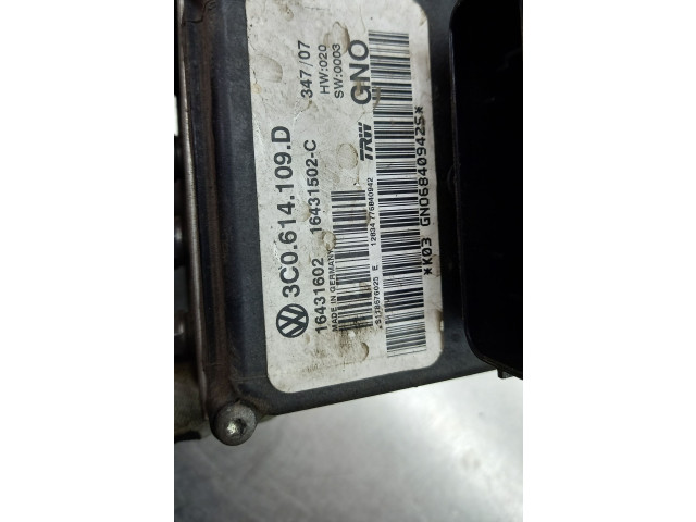 Блок АБС 3C0614109D, 3C0614109D   Volkswagen  PASSAT B6  2005 - 2010 года