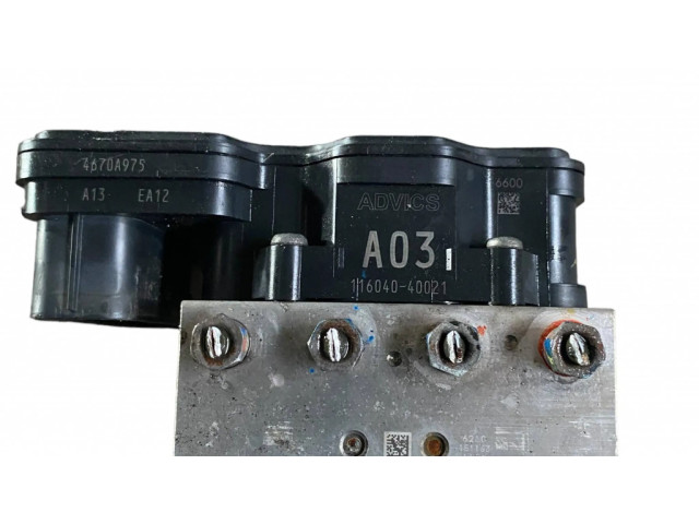 Блок АБС 4670A975, 11604040021 Mitsubishi L200 2015- года